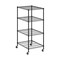 Seville Classics UltraDurable® 4-Tier NSF-Certified Steel Tote Shelving
